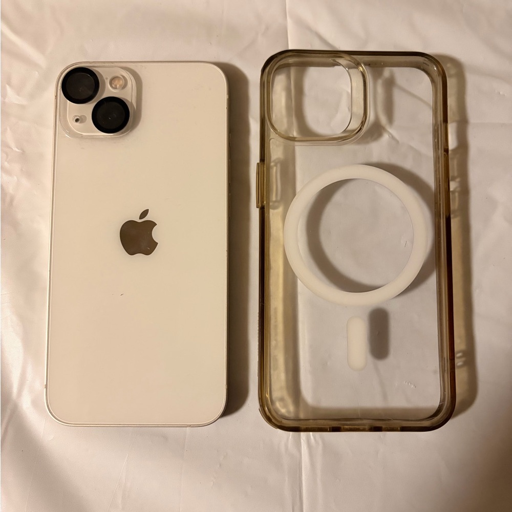 iPhone 13 256gb & case